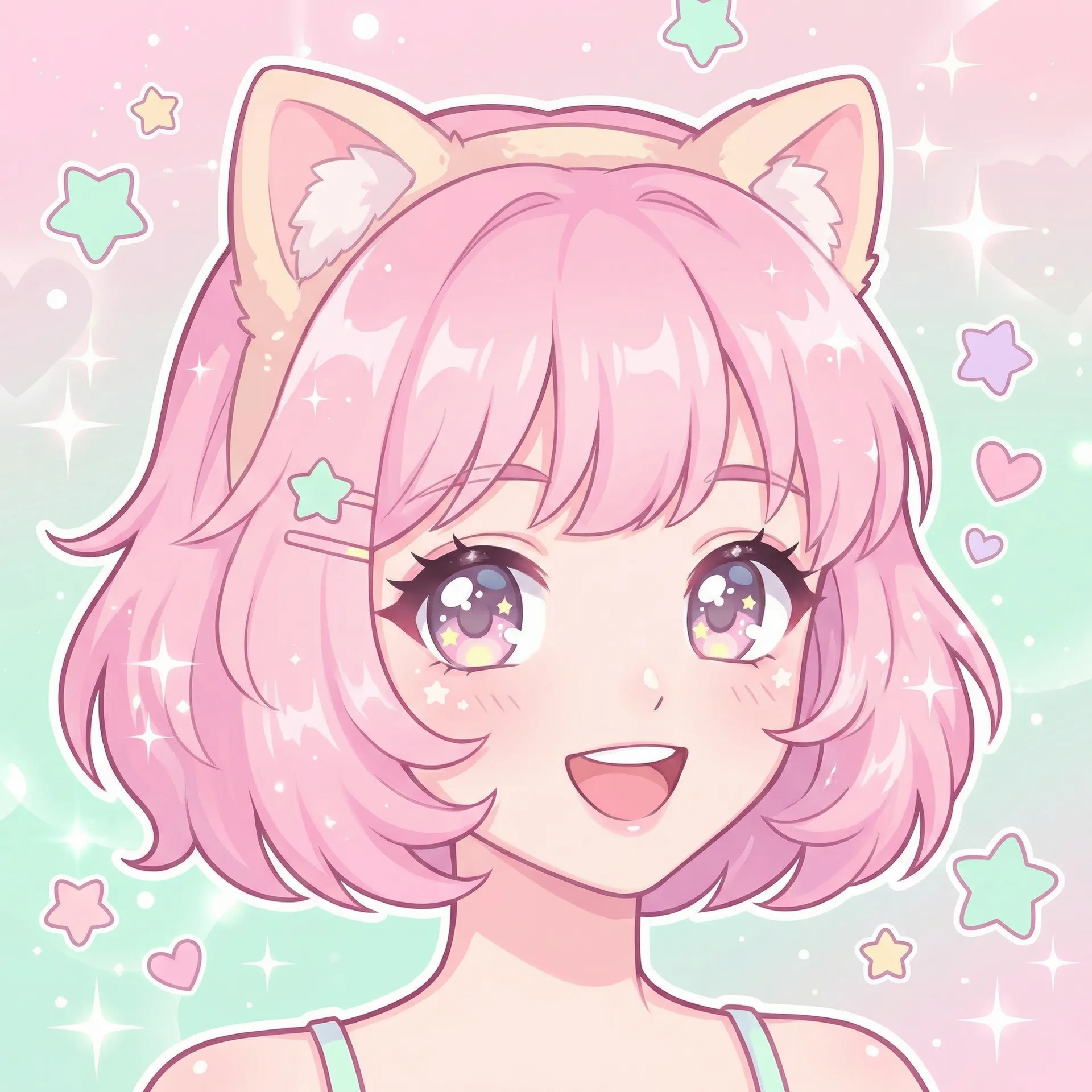 粉色猫咪 - 李开复 创新工场 人气女神